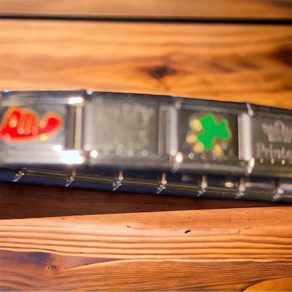 Italian Italy Stainless Charm Bracelet Mom Ireland - Picture 7 of 7